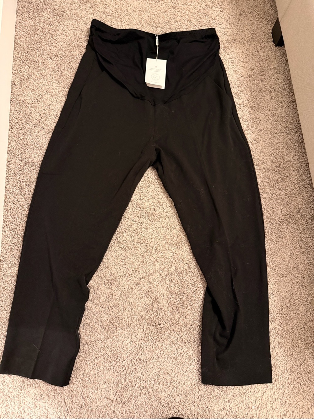 Black Maternity/Adjustable Waist Bottoms